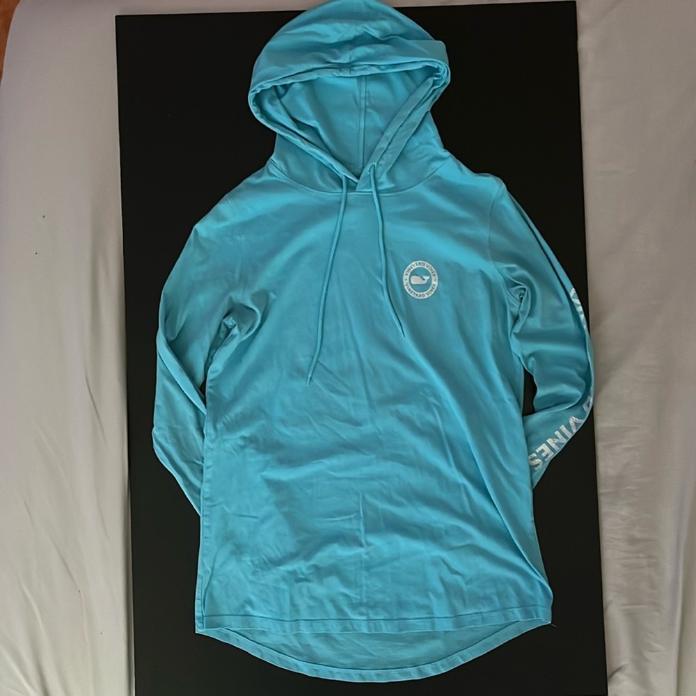 Vineyard Vines Long Sleeve Shirt with Hood